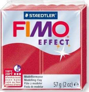 Иллюстрация 28 Пластик FIMO/ Рубиновый EFFECT, 57 гр, Германия