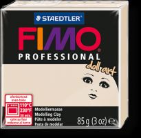 44 Пластик FIMO DOLL 85 гр/ Полупрозрачный бежевый, Германия