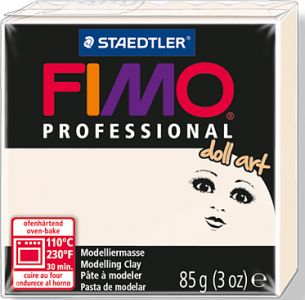 Иллюстрация 03 Пластик FIMO DOLL 85 гр/ Полупрозрачный фарфор, Германия