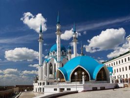 Иллюстрация Картина по номерам 40х50 см/ Мечеть Кул Шариф GХ 21165