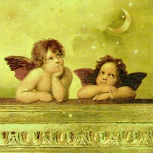 Иллюстрация 8203661 Салфетка/ Ангелы рафаэля - ArsHobby для декупажа 33х33 см, 1 шт