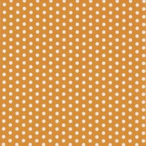 Иллюстрация Белый горох на оранжевом - салфетка 33х33 см