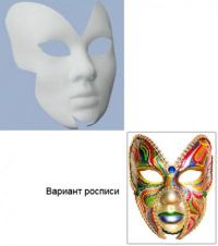 Иллюстрация Вольто баттерфляй - маска венеции