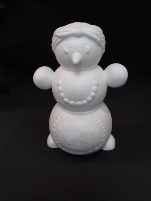 Иллюстрация Снегобаба 24 см - фигурка из  пенополистерола