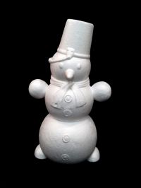 Иллюстрация Снеговик 28 см - фигурка из  пенополистерола