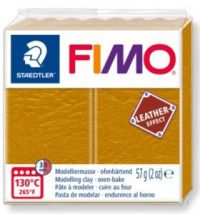 179 Пластик FIMO/Leather-Effect кожа, Охра 57 гр