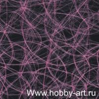 Иллюстрация Лист волокна "МОДЕРН"/ Розовый - 30х30 см