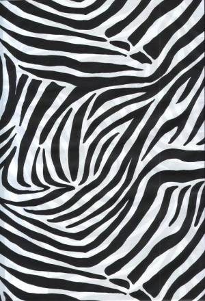 Иллюстрация Шкура зебры - Бумага DECOPATCH 30х40 см