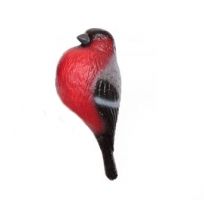 Иллюстрация Птичка "Снегирь"/ Окрашенная - фигурка из  пенополистерола