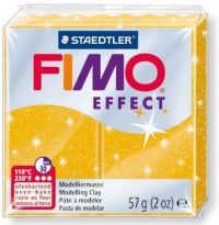Иллюстрация 112 Пластик FIMO/ Золото с блестками EFFECT, 57 гр, Германия