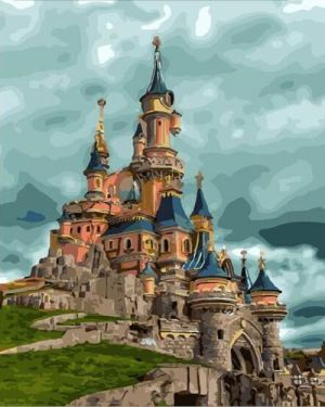 Иллюстрация Картина по номерам 40х50 см/ Старый замок GX 33509 Эксклюзив!!!