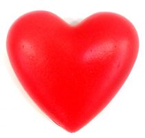 Иллюстрация Сердце 12 см/ Окрашенное Красное - заготовка из пенополистерола, Россия