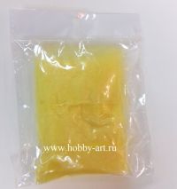 Гранулированная свечная масса/ Желтая 50 гр