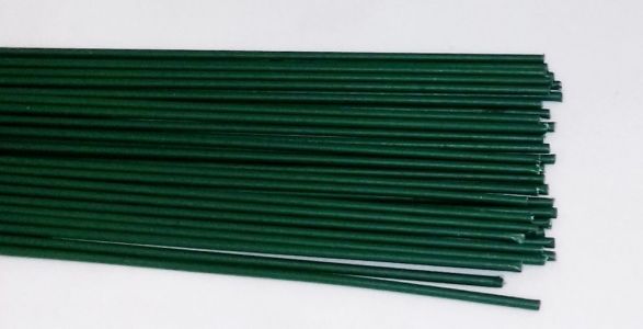 Иллюстрация Флористическая проволока (основа) 40 см, 2 мм, Зеленая