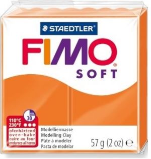 Иллюстрация 42 Пластик FIMO/ Мандарин SOFT, 57 гр, Германия