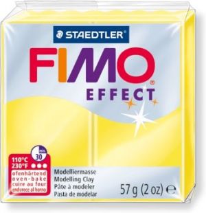 Иллюстрация 104 Пластик FIMO/ Полупрозрачный желтый EFFECT, 57 гр, Германия