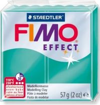 504 Пластик FIMO/ Полупрозрачный зеленый EFFECT, 57 гр, Германия