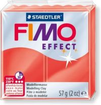 Иллюстрация 204 Пластик FIMO/ Полупрозрачный красный EFFECT, 57 гр, Германия
