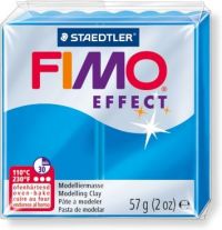 Иллюстрация 374 Пластик FIMO/ Полупрозрачный синий EFFECT, 57 гр, Германия